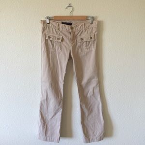 👖 Vintage Juicy Couture blush beige tan jeans